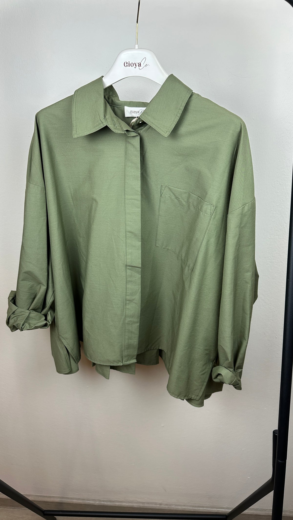 Faltenbluse GIOYA