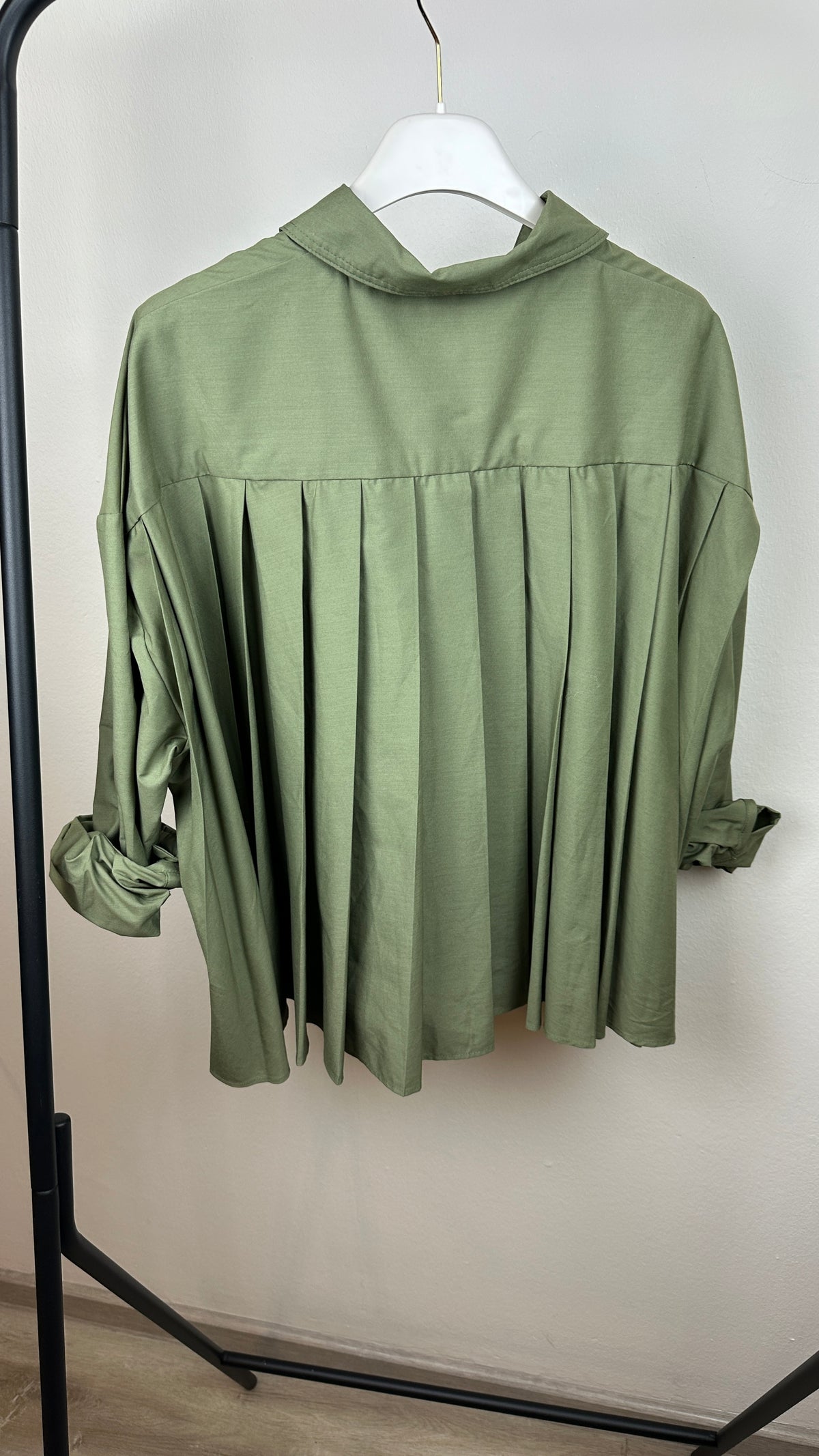 Faltenbluse GIOYA