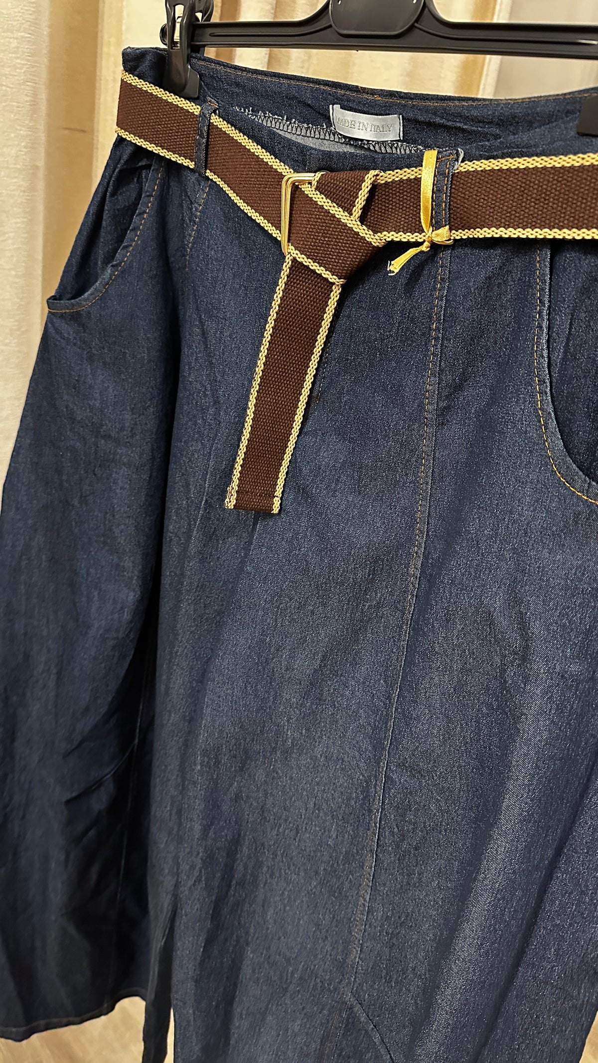 Dunkle Ballonjeans Mona