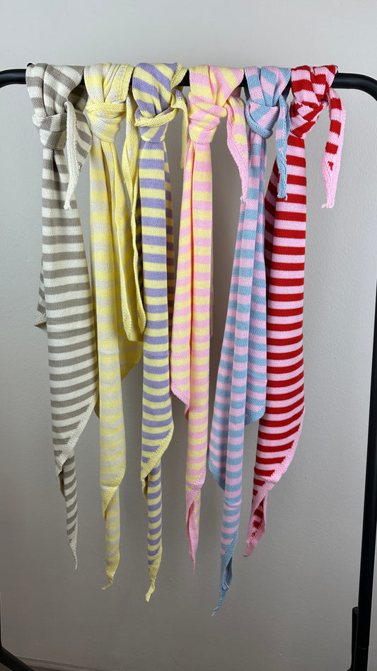 Dreieckstuch gestreift