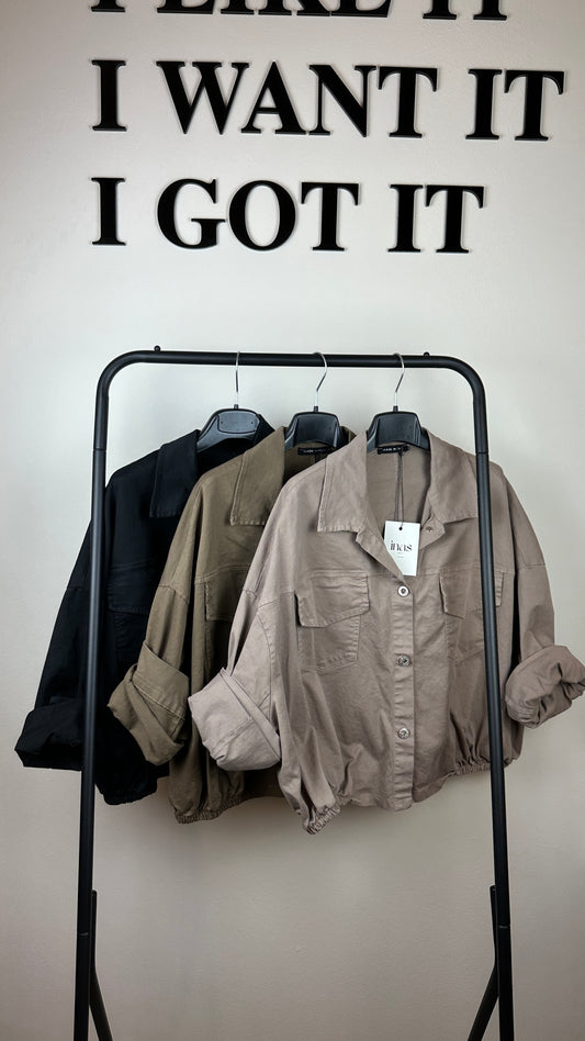 Blouson Jeansjacke uni