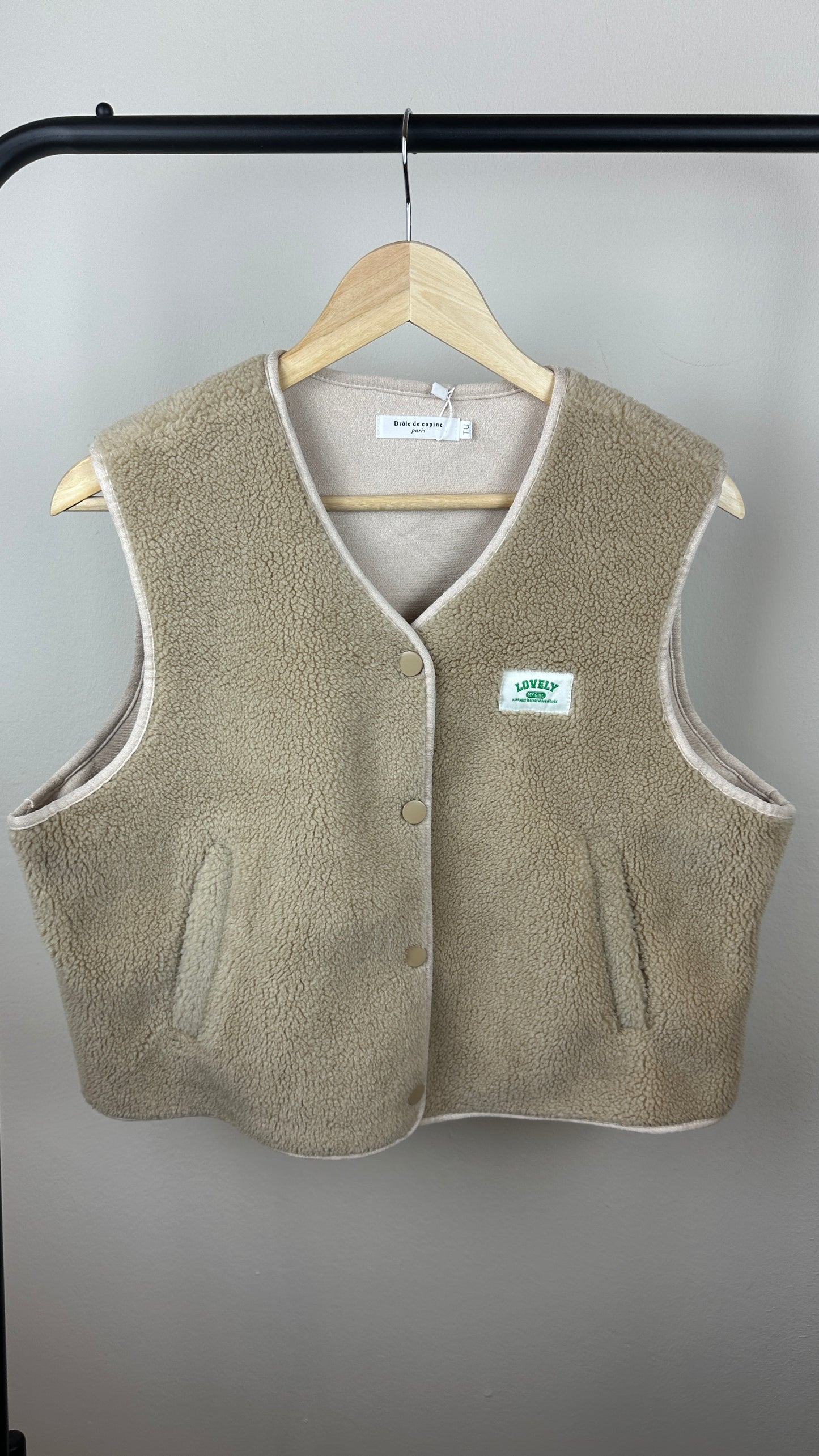 Teddy Weste  Patch Lovely