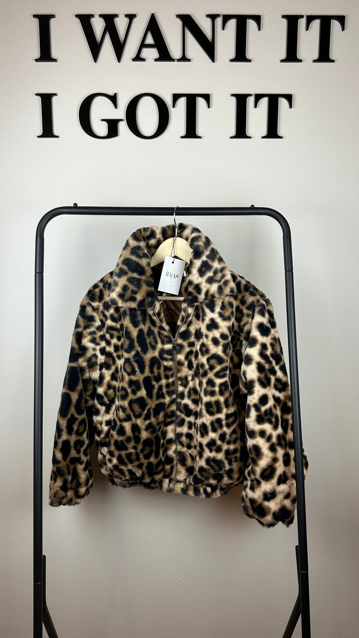 Plüschjacke Leo