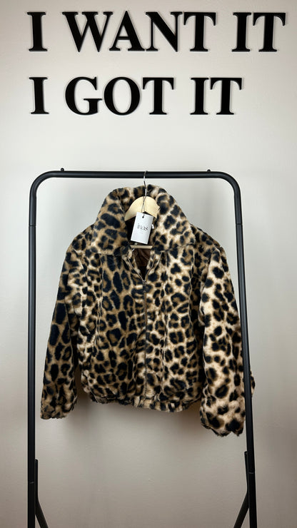 Plüschjacke Leo