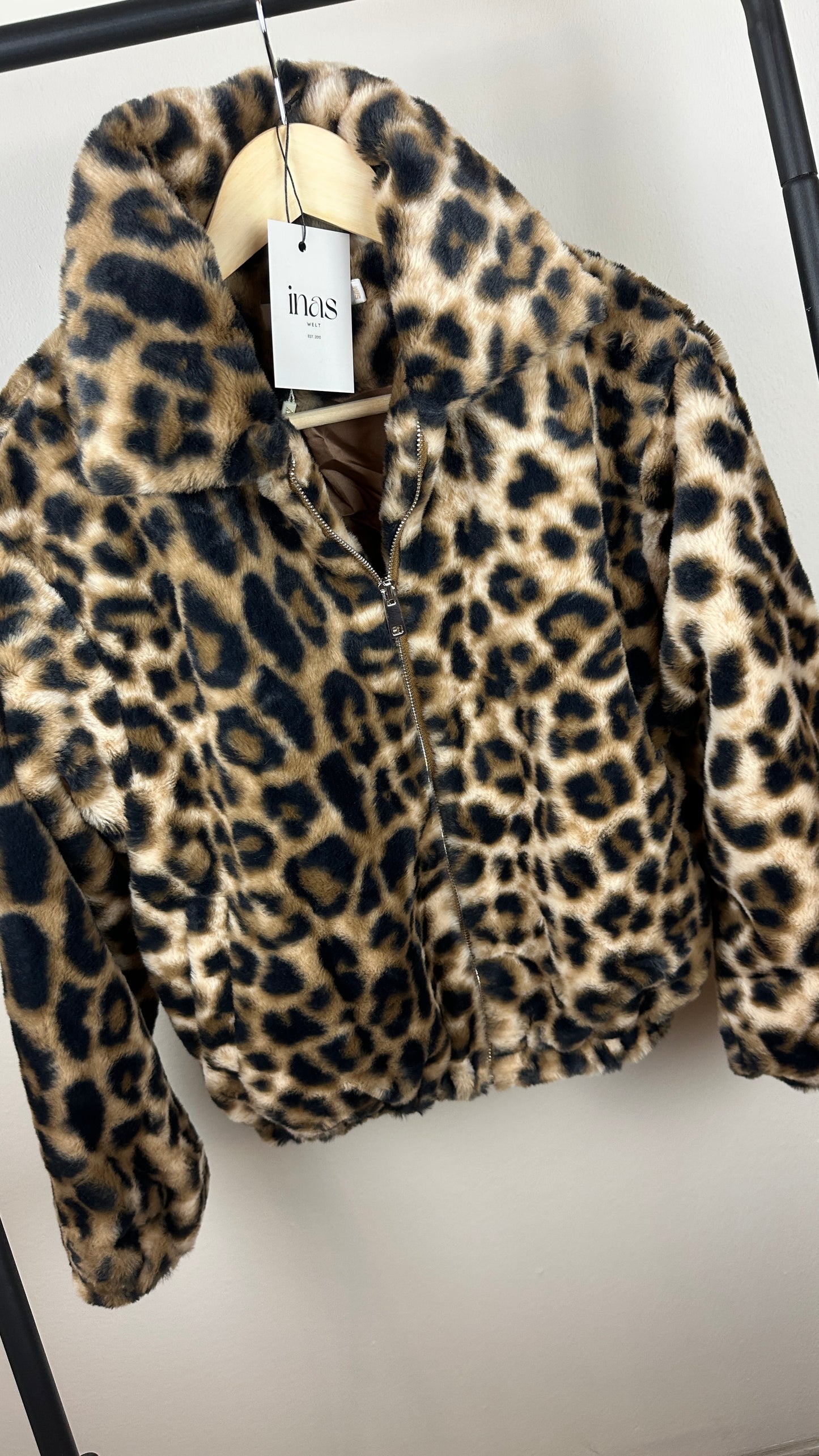 Plüschjacke Leo