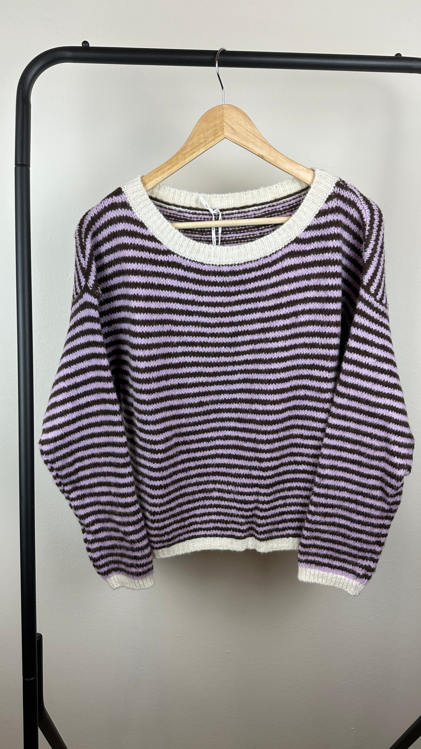 Strickpullover Autumn Plum