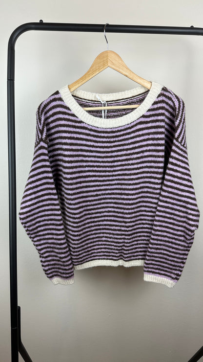 Strickpullover Autumn Plum