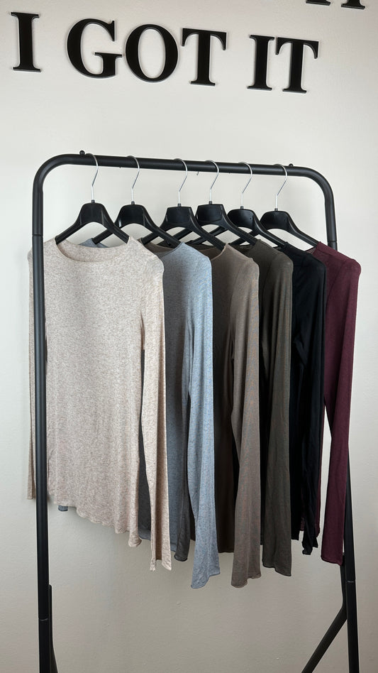 Cashmere Unterziehshirt Uni