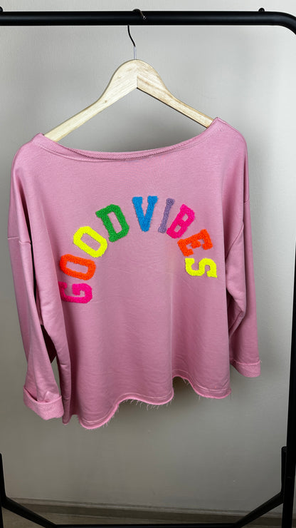 GOOD VIBES Sweater